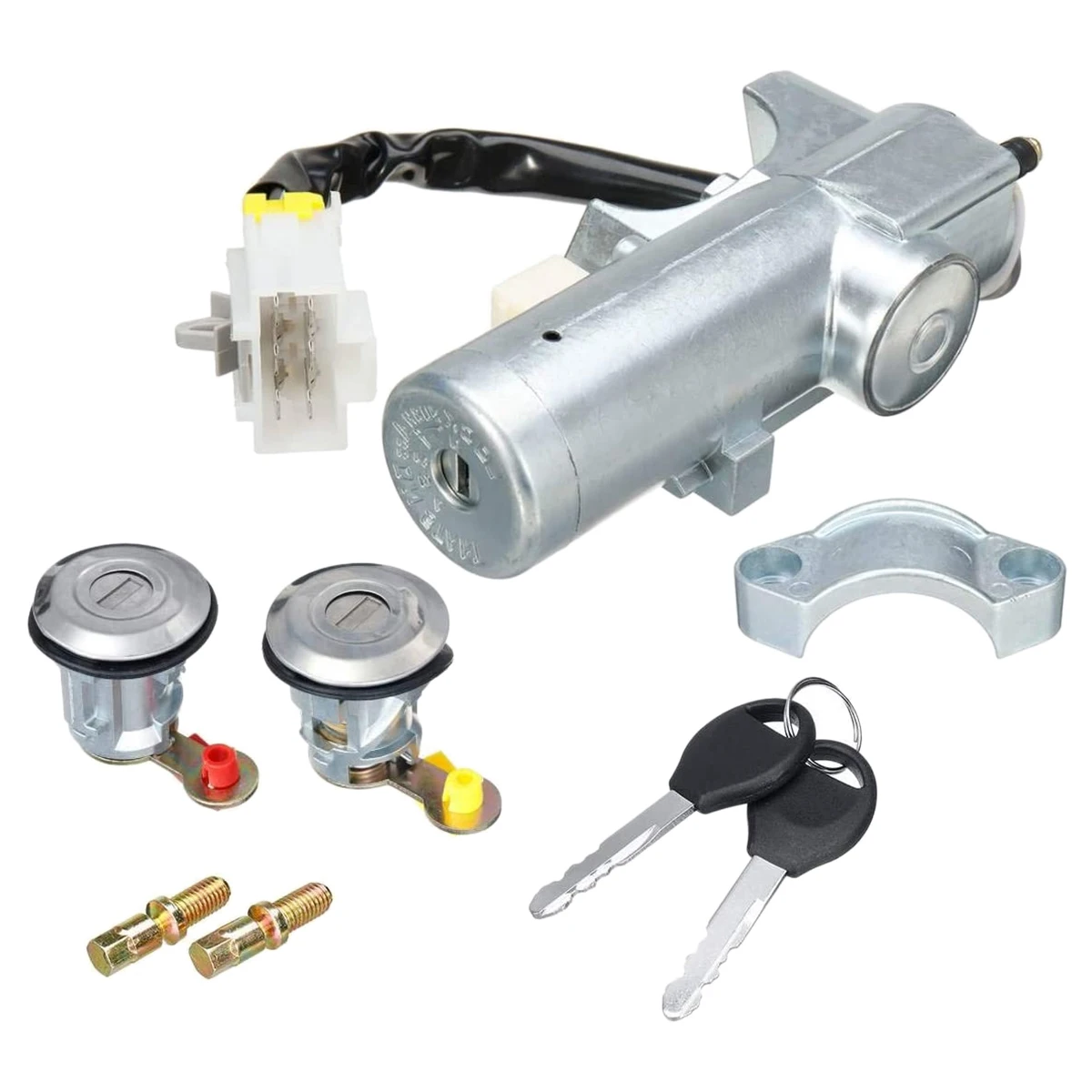 Car Ignition Switch Left Right Door Lock Set with 2 Keys for Nissan Navara D22 1997 1998-2003 2004 2005 2006 K9810-2S806
Car Ignition Switch Left Right Door Lock Set with 2 Keys for Nissan Navara D22 1997 1998-2003 2004 2005 2006 K9810-2S806