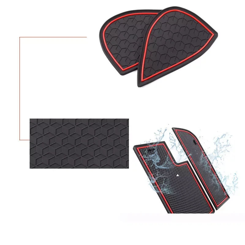 AUTO PARTS Car Rubber Anti-slip Mat Door Groove Cup Pad Phone Cushion Gate Slot Coaster for Toyota Yaris 2020 2021 Car Interior
AUTO PARTS Car Rubber Anti-slip Mat Door Groove Cup Pad Phone Cushion Gate Slot Coaster for Toyota Yaris 2020 2021 Car Interior