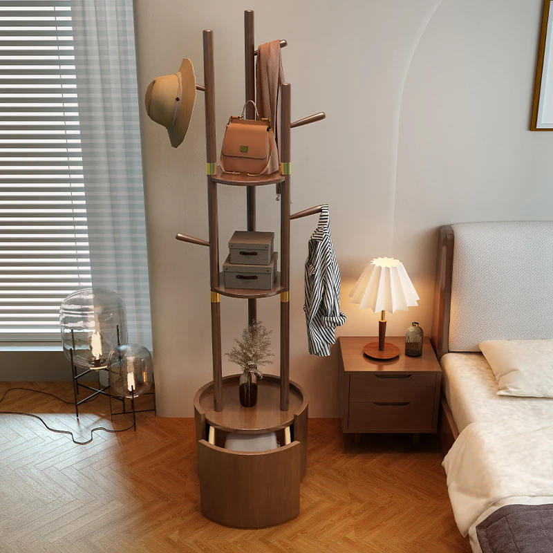 Light Luxury Solid Wood Coat and Hat Rack Modern Minimalist Clothes Rack Bedside Floor-Standing Storage Shelf
Light Luxury Solid Wood Coat and Hat Rack Modern Minimalist Clothes Rack Bedside Floor-Standing Storage Shelf