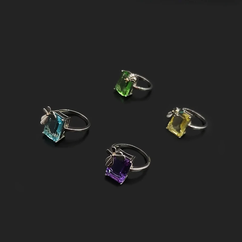 925 sterling silver purple butterfly bee ring Boutique jewelry vintage for woman luxury new holiday gift fashion free shipping 
925 sterling silver purple butterfly bee ring Boutique jewelry vintage for woman luxury new holiday gift fashion free shipping