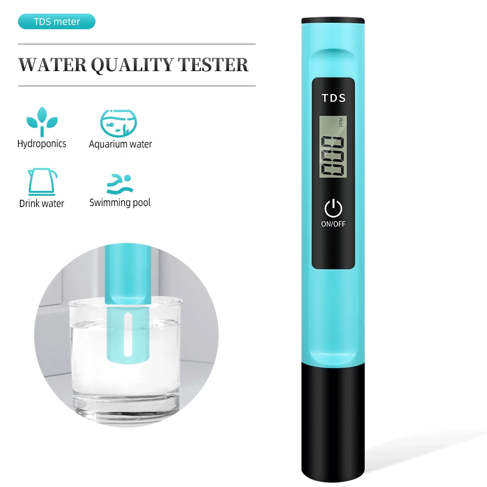 Handheld TDS Meter Digital Water TDS Meter Range 0-9990m Mini Water Purity PPM Analysis Tool Aquarium Swimming Pool Lab
Handheld TDS Meter Digital Water TDS Meter Range 0-9990m Mini Water Purity PPM Analysis Tool Aquarium Swimming Pool Lab