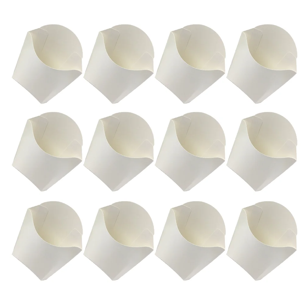 24pcs Disposable White Paper French Fries Cup Grease Resistant Fry Holder for Onion Rings Popcorn
24pcs Disposable White Paper French Fries Cup Grease Resistant Fry Holder for Onion Rings Popcorn