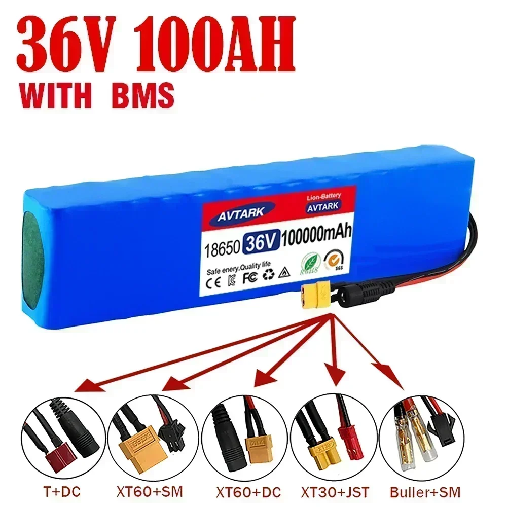 Литиевый аккумулятор 10S3P 1000 Вт