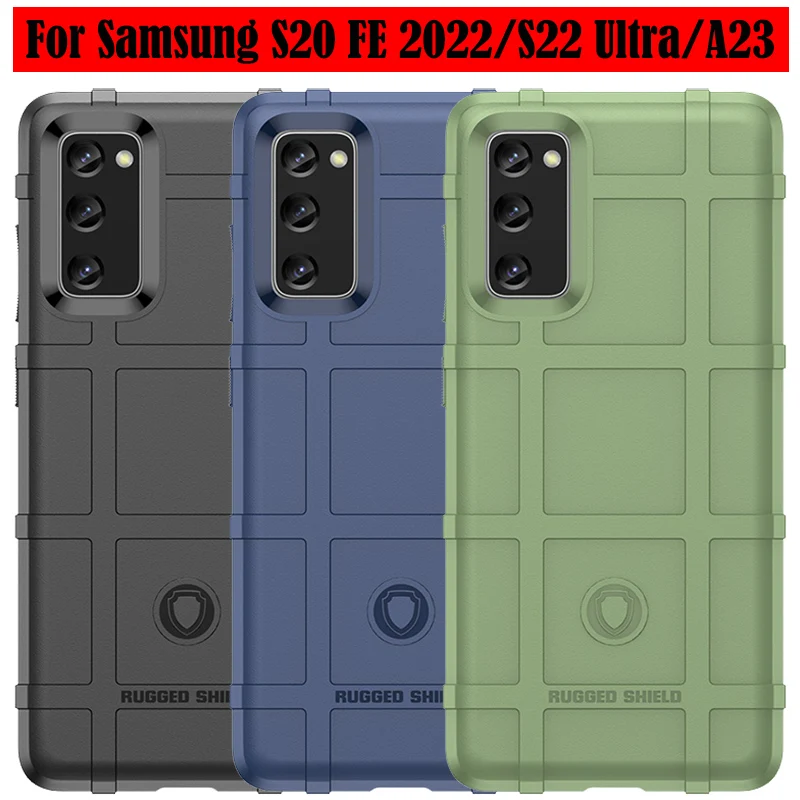 Shockproof Capa For Samsung S20 FE 2022 Case For Samsung Galaxy S22 Ultra S21 Plus A23 F23 M23 A13 A33 A53 A73 A22 A12 Back Case 
Shockproof Capa For Samsung S20 FE 2022 Case For Samsung Galaxy S22 Ultra S21 Plus A23 F23 M23 A13 A33 A53 A73 A22 A12 Back Case
