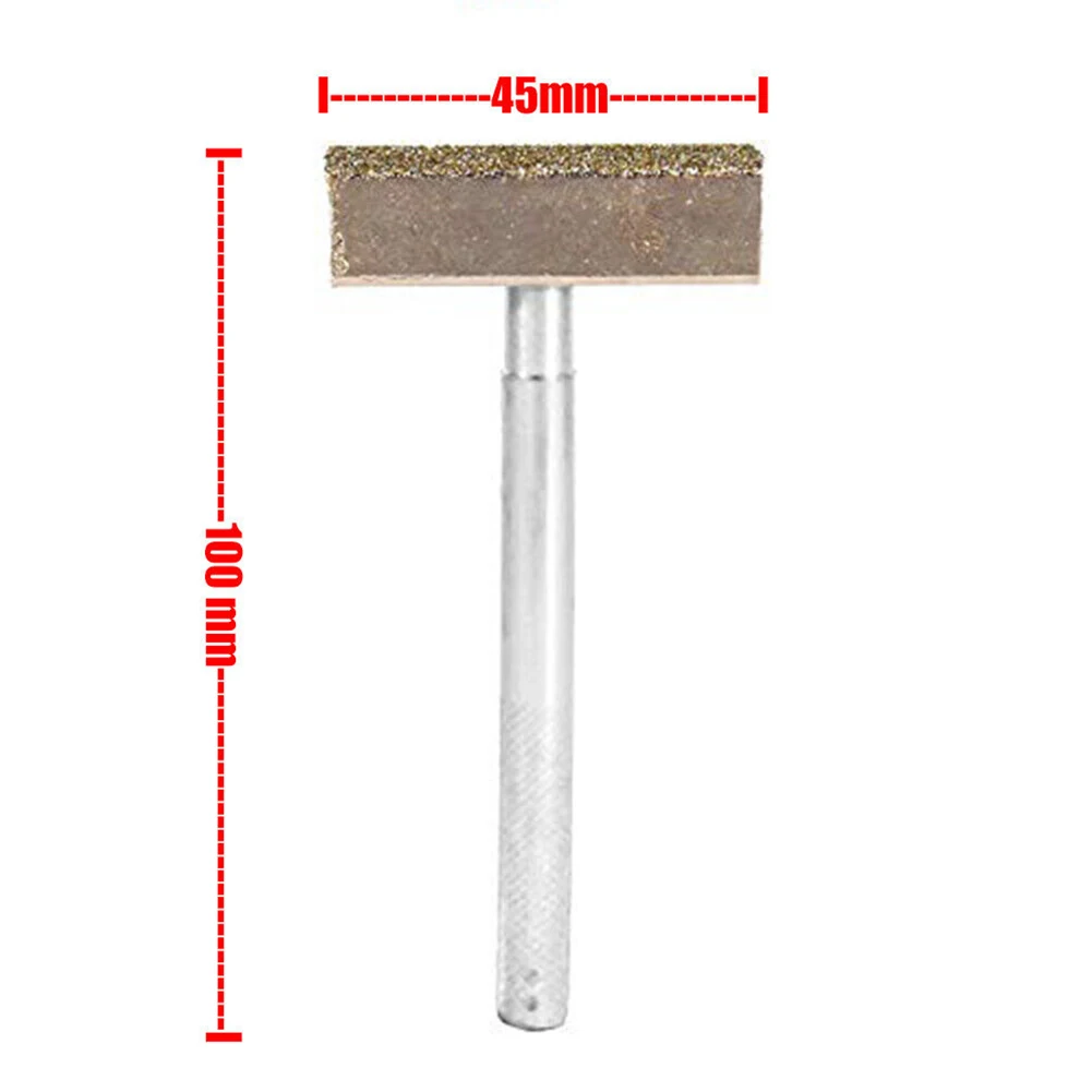 2pcs 100x45mm Grinding Wheel Dresser Diamond Stone Dresser Bench Grinder Dressing Hand Tools For Removing Debris Burrs
2pcs 100x45mm Grinding Wheel Dresser Diamond Stone Dresser Bench Grinder Dressing Hand Tools For Removing Debris Burrs