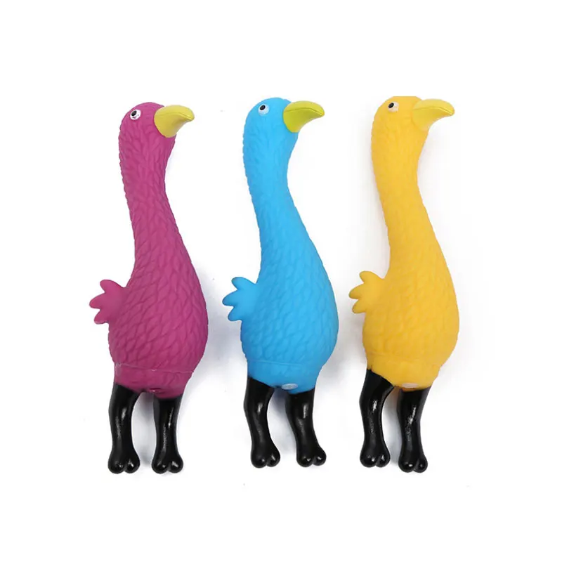 Interactive Dog Toy Screaming Chicken Squeeze Sound Dog Toy Squeaker Chew Training Rubber Squeaky Sound Toys for Small Dog Toys
Interactive Dog Toy Screaming Chicken Squeeze Sound Dog Toy Squeaker Chew Training Rubber Squeaky Sound Toys for Small Dog Toys