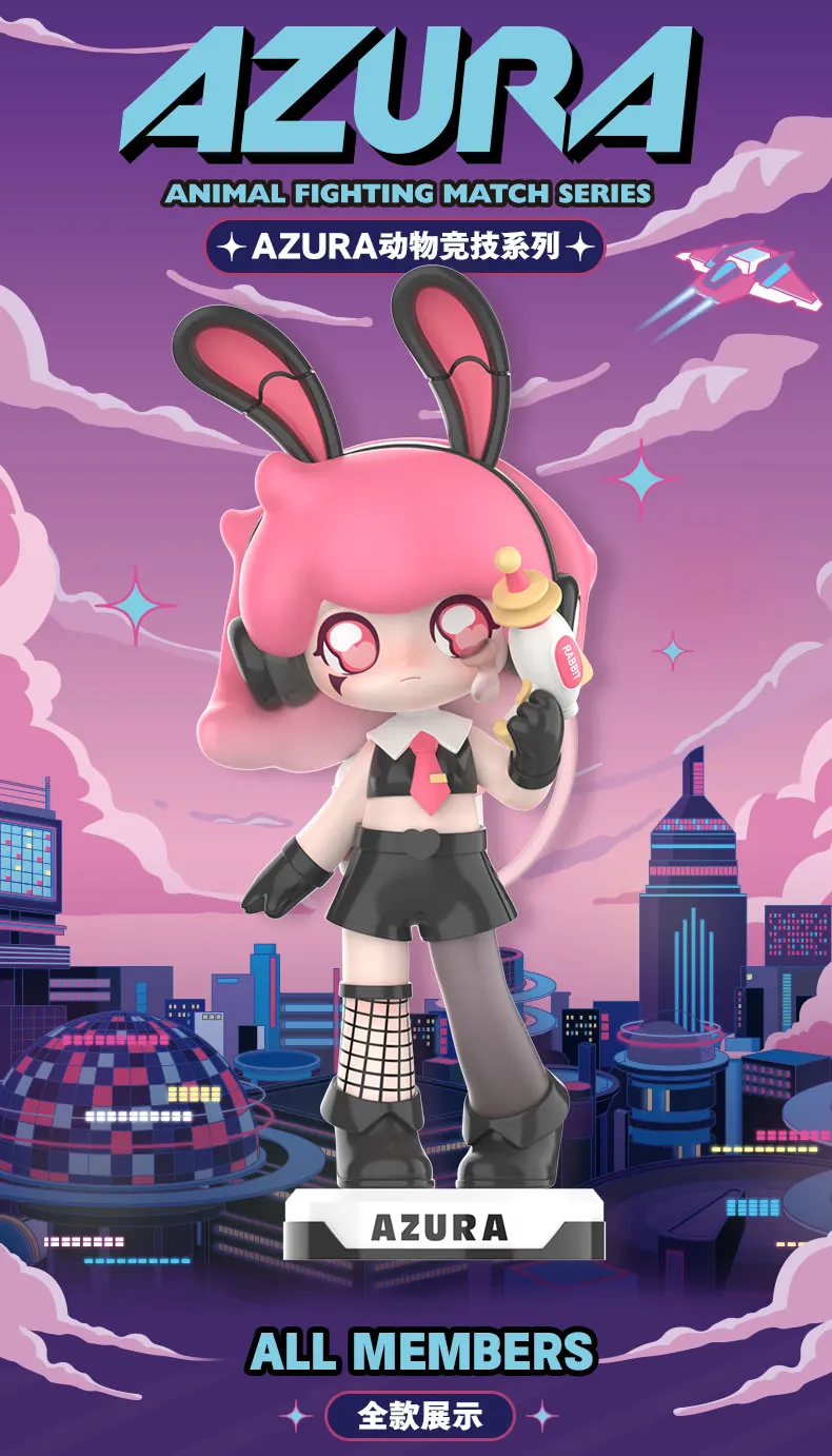 12Pcs/Set Cartoon AZURA Animal Sports Series Blind Box Toys Guess Bag Anime Figure Desk Ornaments Suprise Box for Girls Gift
12Pcs/Set Cartoon AZURA Animal Sports Series Blind Box Toys Guess Bag Anime Figure Desk Ornaments Suprise Box for Girls Gift