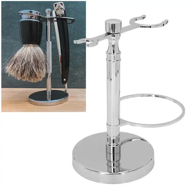 Razor Brush Stand Alloy Rust Proof Stable Minimalist Universal Shaving Brush Holder Men Shaving Brush Accessory
Razor Brush Stand Alloy Rust Proof Stable Minimalist Universal Shaving Brush Holder Men Shaving Brush Accessory