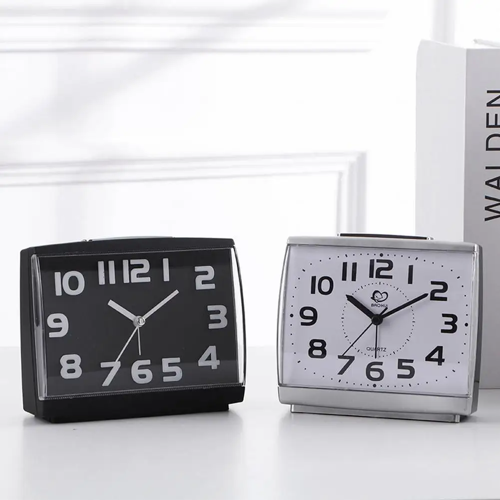 Silent Luminous Alarm Clock Bedside Small Silent No Tick Alarm Clock Quartz Battery Operated Wake Up Clocks PVC Alarm Clock
Silent Luminous Alarm Clock Bedside Small Silent No Tick Alarm Clock Quartz Battery Operated Wake Up Clocks PVC Alarm Clock