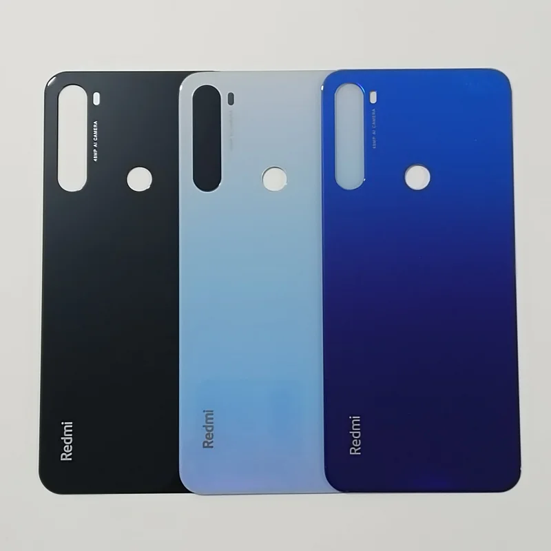 

Original For Xiaomi Redmi Note 8T Battery Back Cover Rear Door Note8T Glass Panel Battery Housing Case Sticker Adhesive Replace