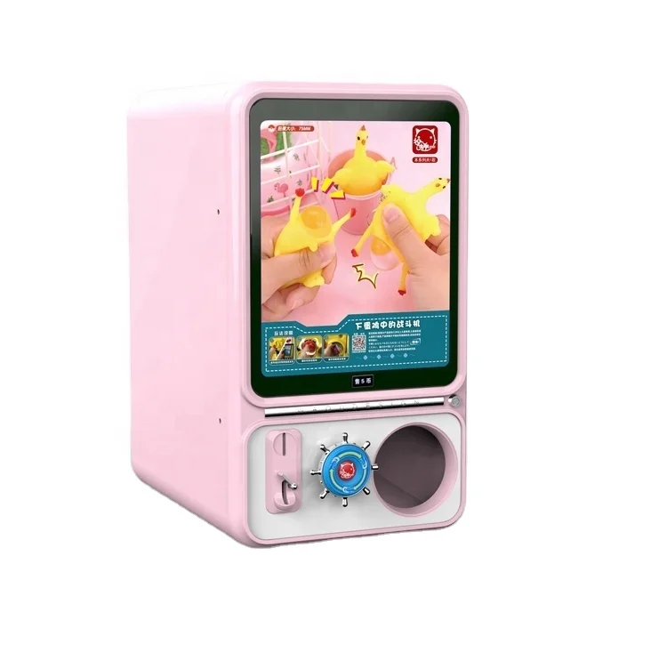 Electronic coin capsule vending machine , fairground arcade vending game machine candy
Electronic coin capsule vending machine , fairground arcade vending game machine candy