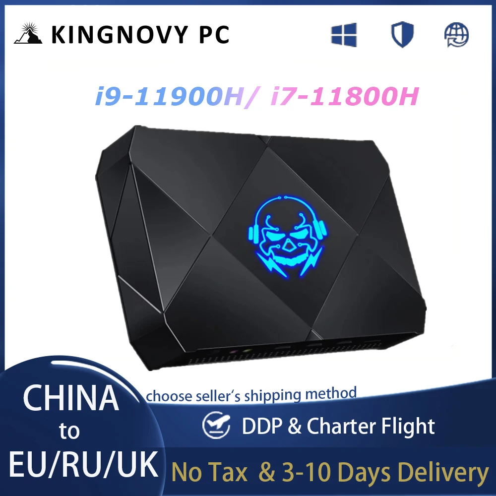 Kingnovy 2022 New NUC i7 11800H i9 9880H Gaming Mini PC DDR4 NVMe SSD DP HDMI Typ-C Windows 11 Desktop Computer 4K WIFI
Kingnovy 2022 New NUC i7 11800H i9 9880H Gaming Mini PC DDR4 NVMe SSD DP HDMI Typ-C Windows 11 Desktop Computer 4K WIFI
