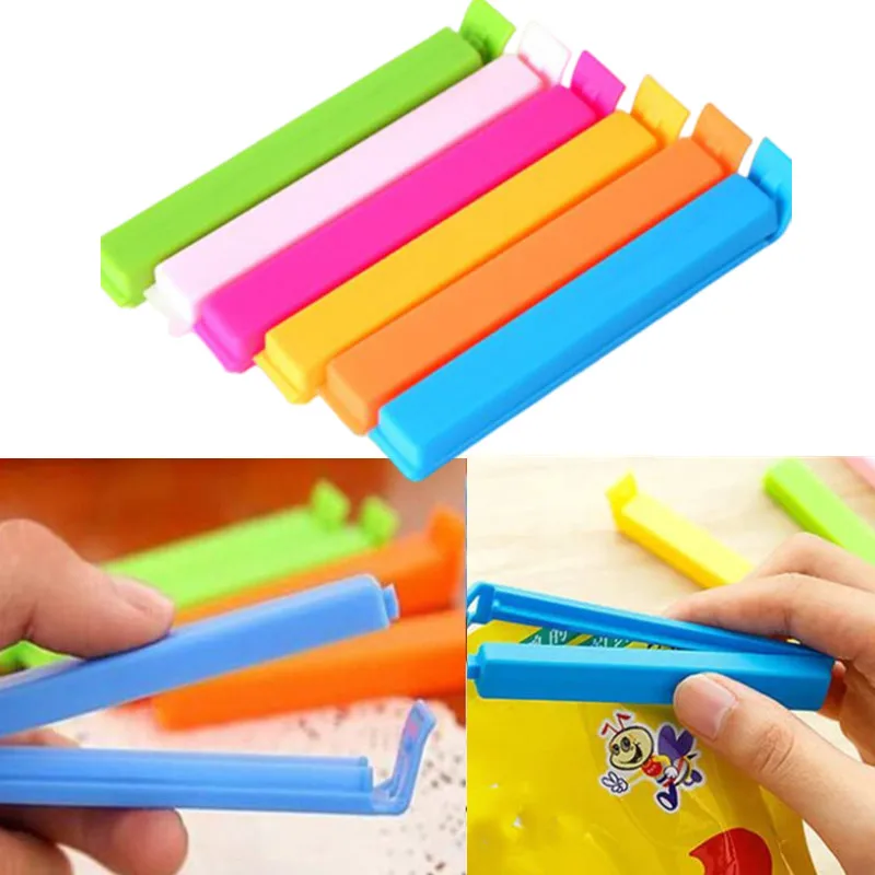 Random Color Food Storage Sealer Ultralight Portable Kitchen Sealing Bag Clips Snack Bag Sealing Plastic Packaging Bag Clips
Random Color Food Storage Sealer Ultralight Portable Kitchen Sealing Bag Clips Snack Bag Sealing Plastic Packaging Bag Clips