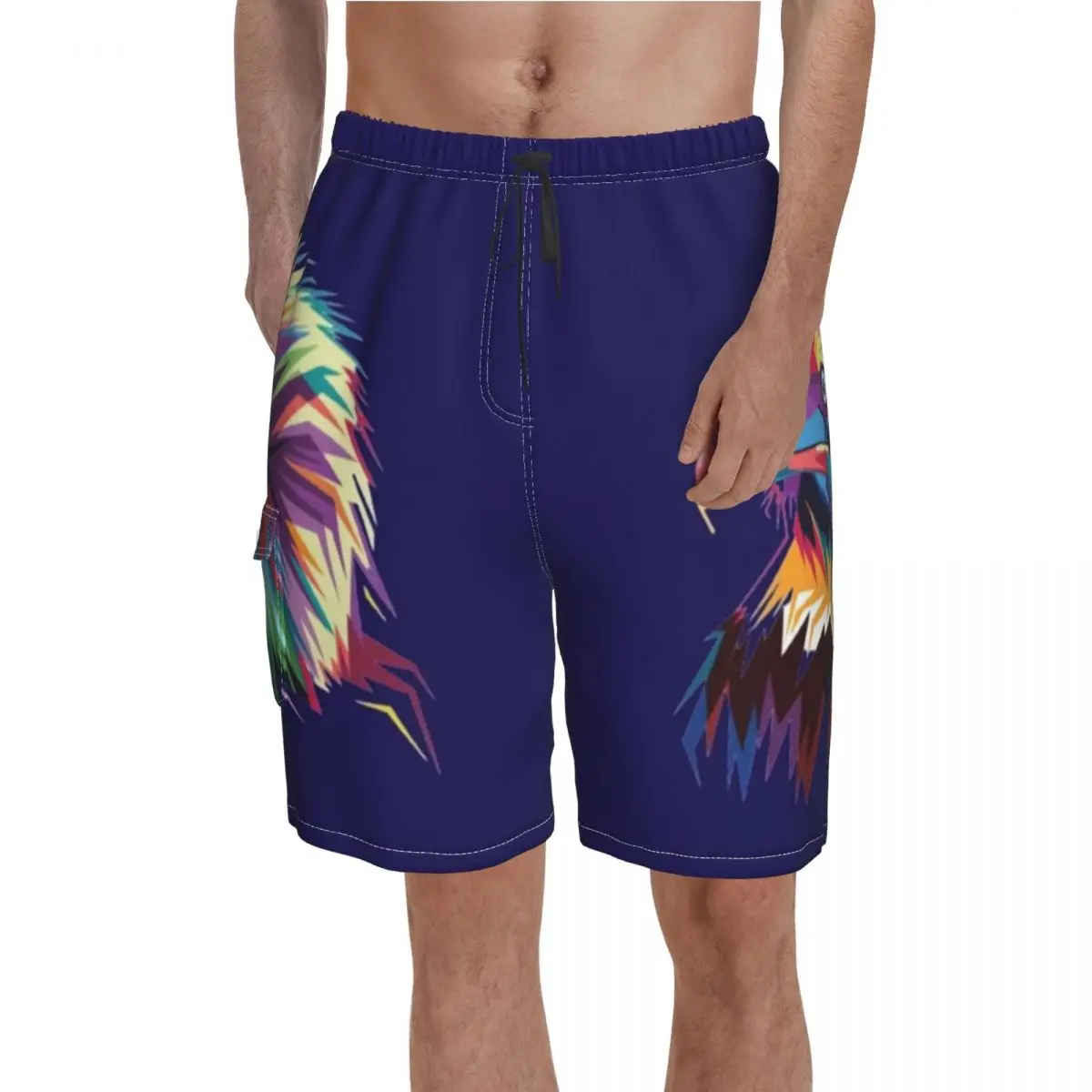 Eagle Face Board Shorts Hot Sale Abstract Colorful Eagles Head Art Print Board Short Pants Men Elastic Waist Pattern Swim Trunks
Eagle Face Board Shorts Hot Sale Abstract Colorful Eagles Head Art Print Board Short Pants Men Elastic Waist Pattern Swim Trunks