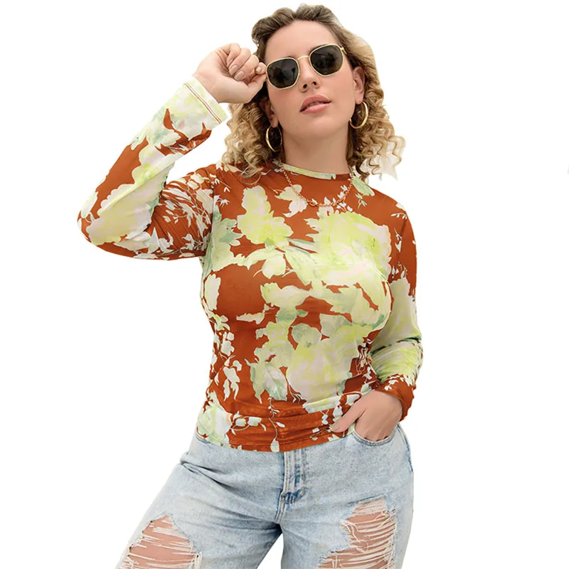 CYDNEE Elastic Pringing T-shirts Women's Fat MM Autumn Female Tie-dye Slim Belly Cover Women's Clothing Oversize 5XL
CYDNEE Elastic Pringing T-shirts Women's Fat MM Autumn Female Tie-dye Slim Belly Cover Women's Clothing Oversize 5XL