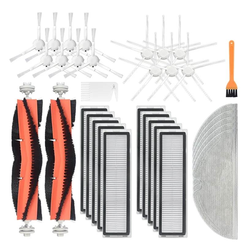For Dreame D9 Robot Vacuum Cleaner Main Brush Side Brush Filter Mop Cloth Replacement Accessories Parts
For Dreame D9 Robot Vacuum Cleaner Main Brush Side Brush Filter Mop Cloth Replacement Accessories Parts