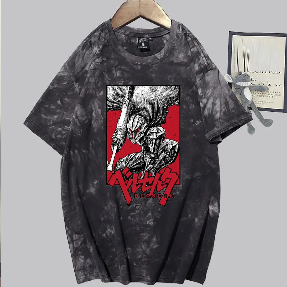 Unisex T-Shirt Berserk Guts men's and women's tie-dye top loose short-sleeved T-shirt casual half-sleeved tide t Harajuku t
Unisex T-Shirt Berserk Guts men's and women's tie-dye top loose short-sleeved T-shirt casual half-sleeved tide t Harajuku t