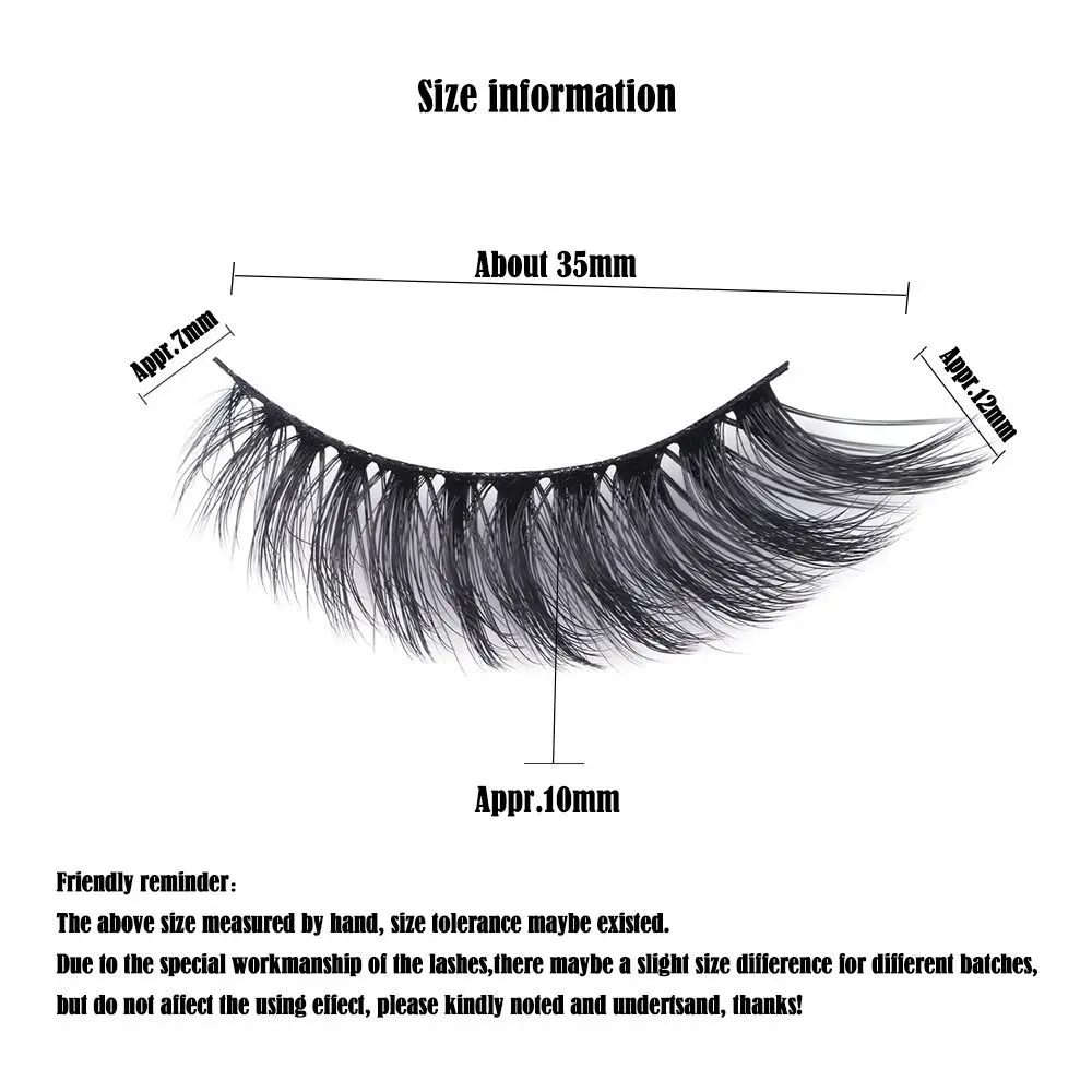 

Natural Comic Eye Lashes Eye Elongated Women Faux Mink Eyelashes Curling Full Strip Makeup Tools Cat Eye Lashes False Eyelashes