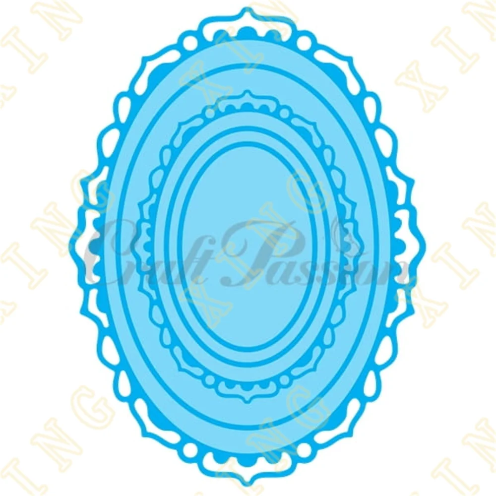 Metal Cutting Die Scrapbook Embossed Paper Card Album Craft Template Cut Die Stencils New for 2022 Arrival Oval Frames
Metal Cutting Die Scrapbook Embossed Paper Card Album Craft Template Cut Die Stencils New for 2022 Arrival Oval Frames