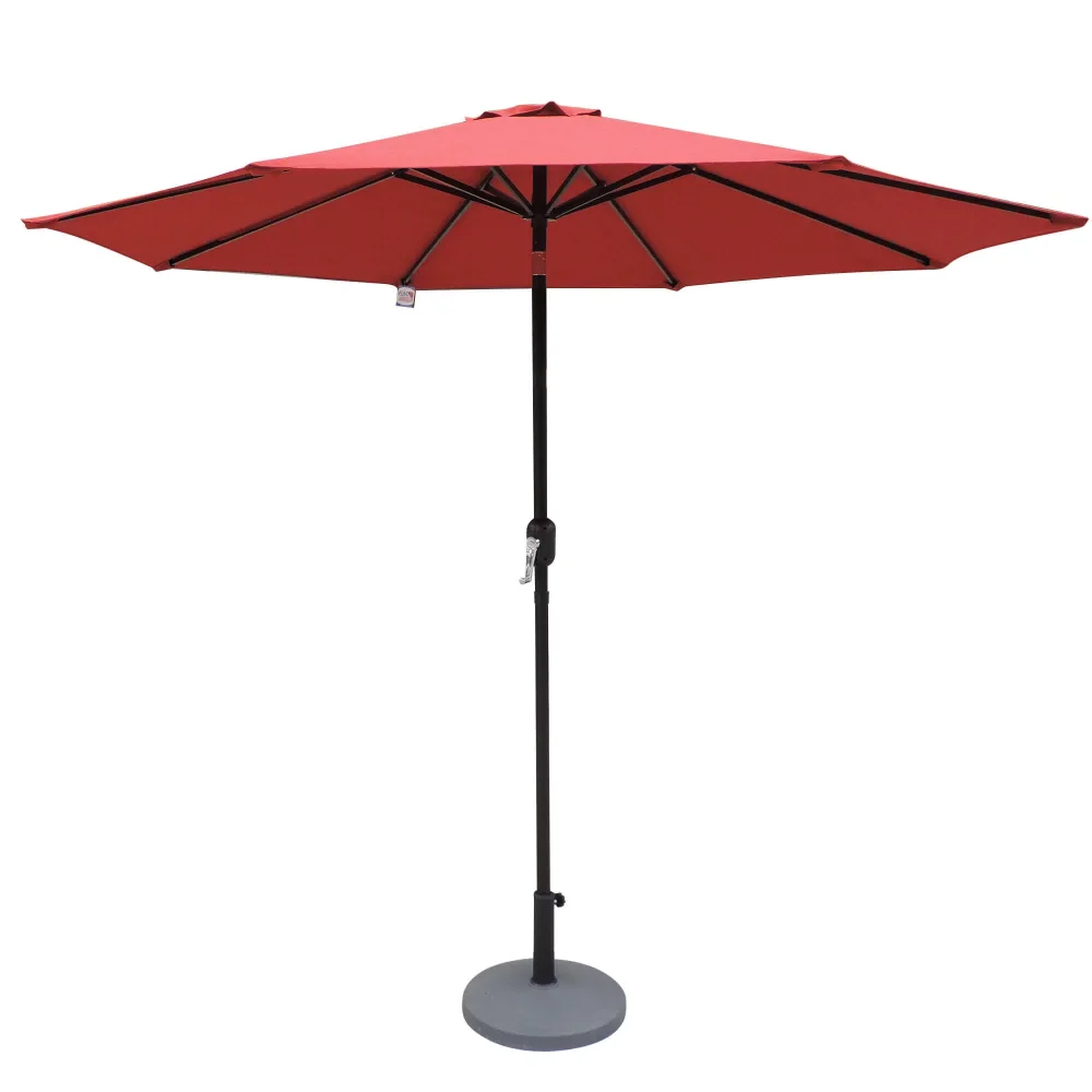 

Island Umbrella Mirage 9-ft Octagonal Market Umbrella with Olefin Canopy Outdoor Umbrella Outdoor Patio Furniture
