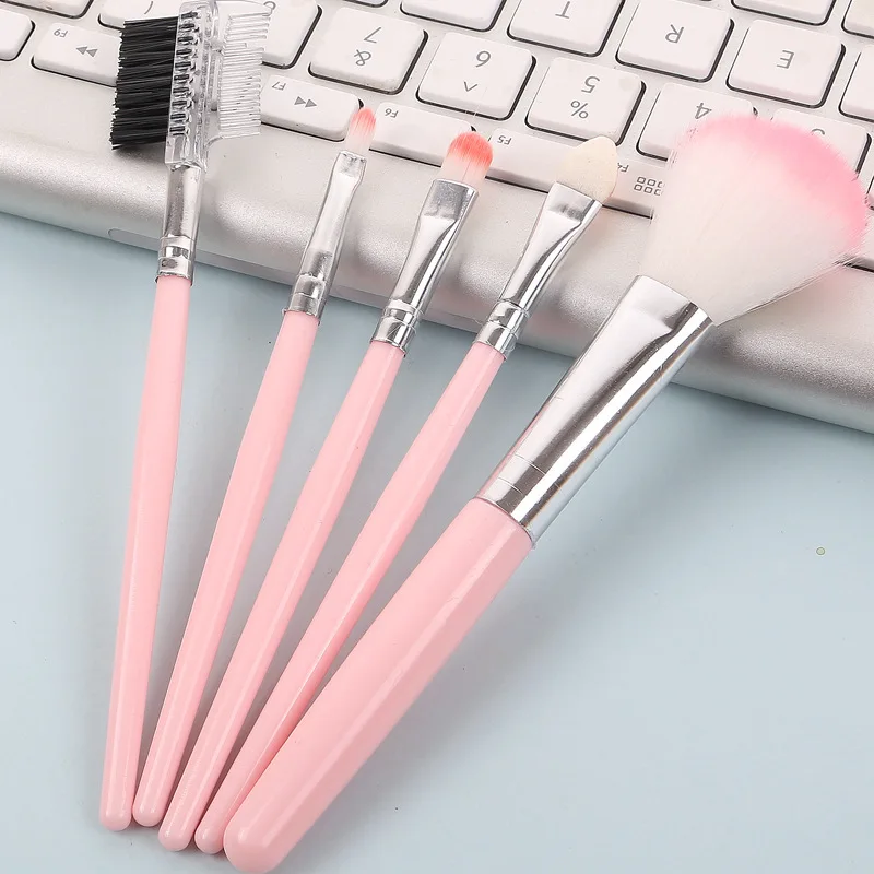 Sdotter 5pcs Pink Makeup Brush Set Makeup Concealer Brush Blush Loose Powder Brush Eye Shadow Highlighter Foundation Brush Beaut
Sdotter 5pcs Pink Makeup Brush Set Makeup Concealer Brush Blush Loose Powder Brush Eye Shadow Highlighter Foundation Brush Beaut