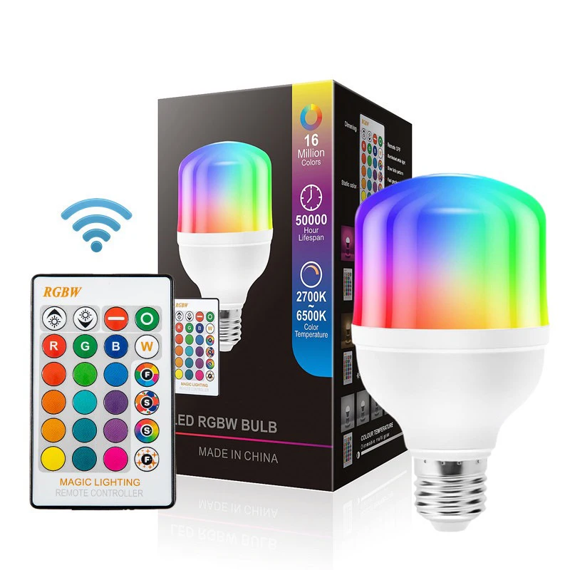 RGB LED лампа E27
RGB LED лампа E27