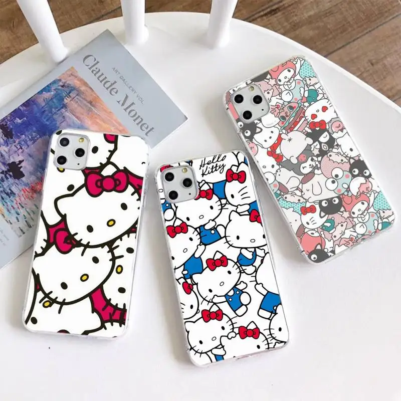 Sanrio Hello Kitty Phone Case For iphone 14 Plus 13 12 Mini 11 Pro Max XS X XR Soft Transparent Cover
Sanrio Hello Kitty Phone Case For iphone 14 Plus 13 12 Mini 11 Pro Max XS X XR Soft Transparent Cover