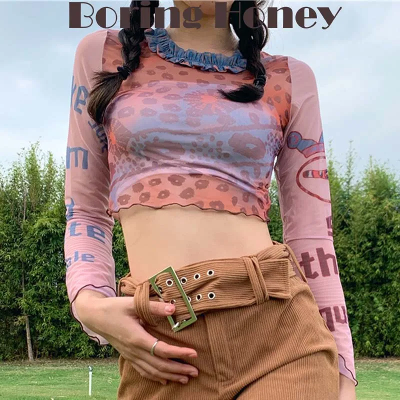 Boring Honey Y2k Women Summer Street Spice Girl Assorted Colors Beach Outing Long-Sleeve Leopard Print Bell-Bottomed Sleeve Top
Boring Honey Y2k Women Summer Street Spice Girl Assorted Colors Beach Outing Long-Sleeve Leopard Print Bell-Bottomed Sleeve Top
