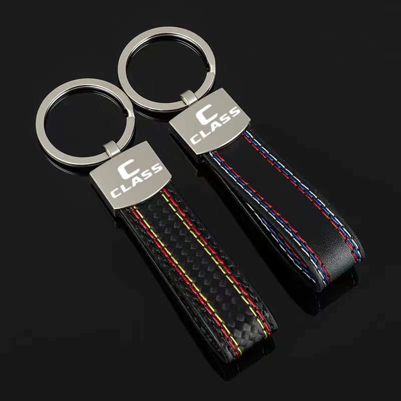 Laser engraved keychain Premium leather keychain for Mercedes Benz C CLASS accessories
Laser engraved keychain Premium leather keychain for Mercedes Benz C CLASS accessories