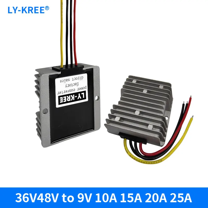 36V48v Step-down Converter 9V DC-DC Automobile Power Supply Voltage Inverter 20-60v to 9v Transformer 90W 135W 180W 225W
36V48v Step-down Converter 9V DC-DC Automobile Power Supply Voltage Inverter 20-60v to 9v Transformer 90W 135W 180W 225W