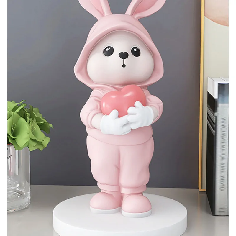Cute Room Decor Small Rabbit Figurine Ornaments Modern Home Interior Entrance TV Cabinet Desktop Statuette Decoration Art
Cute Room Decor Small Rabbit Figurine Ornaments Modern Home Interior Entrance TV Cabinet Desktop Statuette Decoration Art