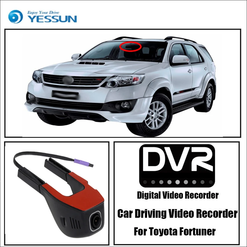 YESSUN для Toyota Fortuner Автомобильный видеорегистратор Мини DVR Wifi камера Novatek 96658 FHD 1080P видеорегистратор
YESSUN для Toyota Fortuner Автомобильный видеорегистратор Мини DVR Wifi камера Novatek 96658 FHD 1080P видеорегистратор