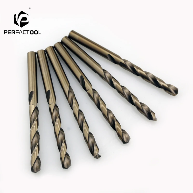 PERFACTOOL High speed steel 4341 fully ground twist drill bit alloy stainless steel straight shank drill bit twist drill
PERFACTOOL High speed steel 4341 fully ground twist drill bit alloy stainless steel straight shank drill bit twist drill