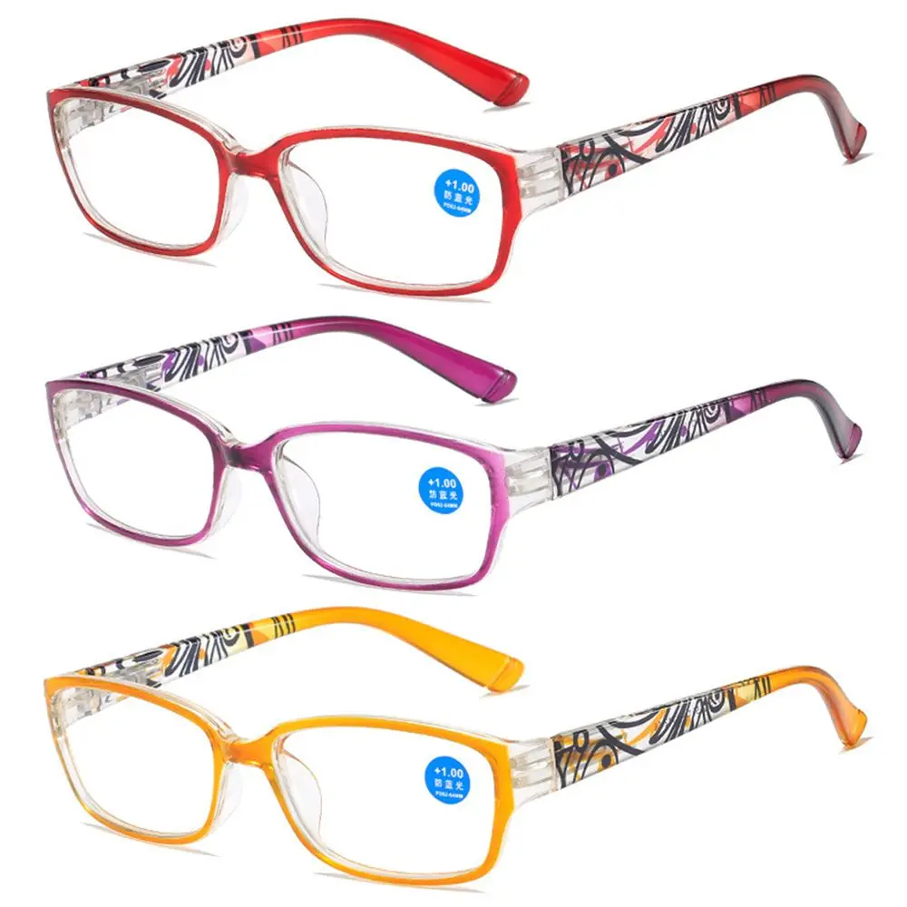 Women Flowers Portable Elegant Eye Protection Ultra Light Frame Reading Glasses Anti-Blue Light Eyeglasses
Women Flowers Portable Elegant Eye Protection Ultra Light Frame Reading Glasses Anti-Blue Light Eyeglasses