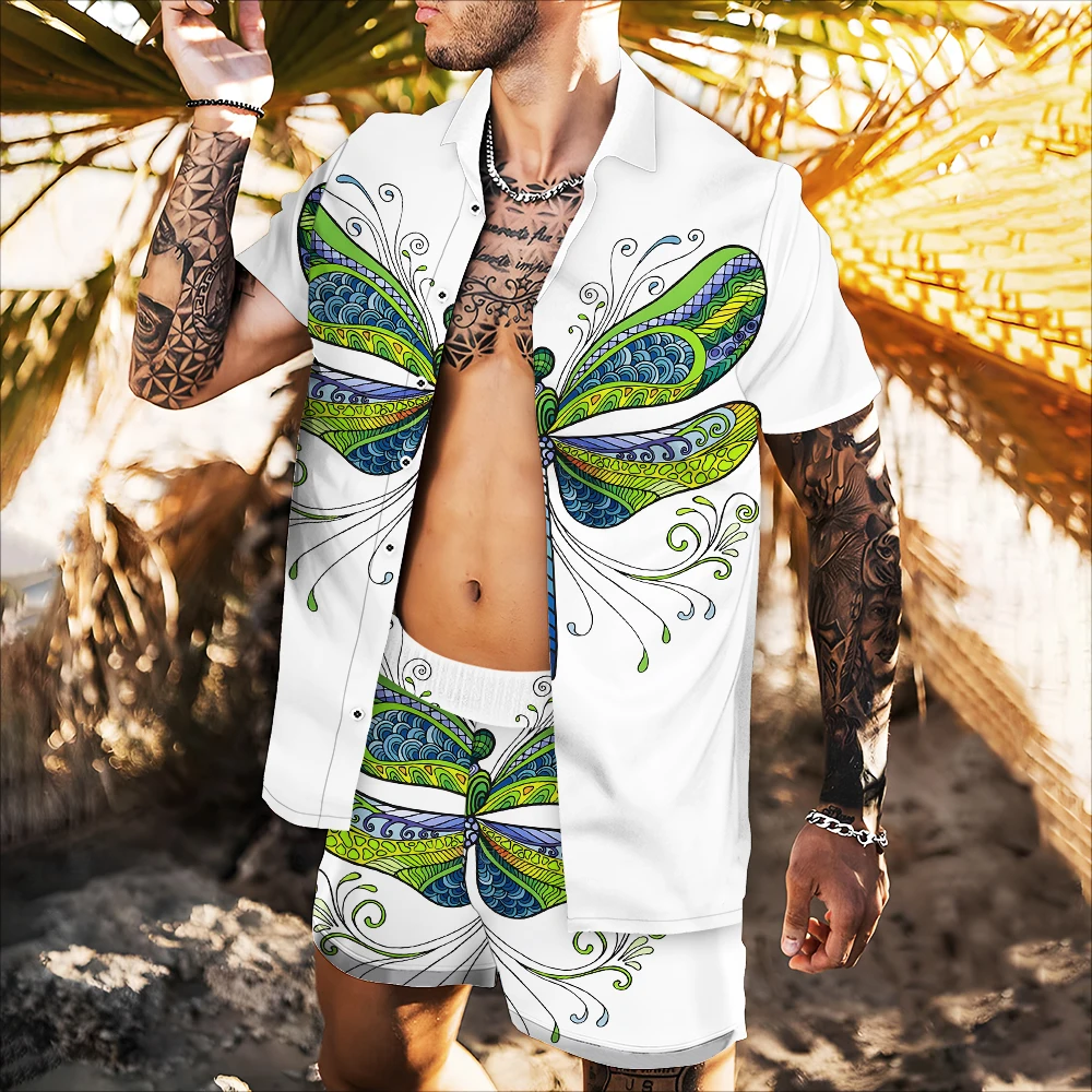 2022 New 3d Printing Dragonfly Senior Male Shirt Casual Fashion Single Breasted Style Cardigan Top
2022 New 3d Printing Dragonfly Senior Male Shirt Casual Fashion Single Breasted Style Cardigan Top