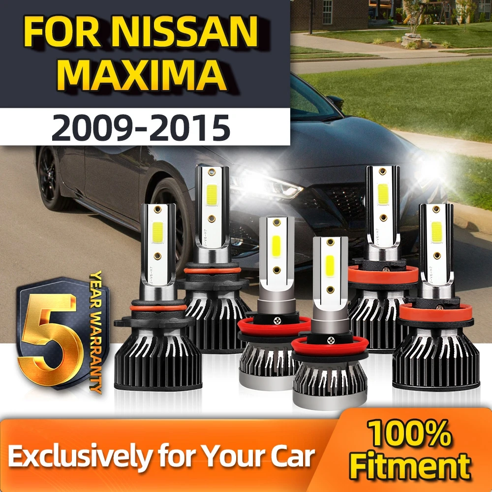 Crossfox High Low 9005 H11 LED Headlight Bulbs Kit Fog Light H11 6x For Nissan Maxima 2009 2010 2011 2012 2013 2014 2015
Crossfox High Low 9005 H11 LED Headlight Bulbs Kit Fog Light H11 6x For Nissan Maxima 2009 2010 2011 2012 2013 2014 2015