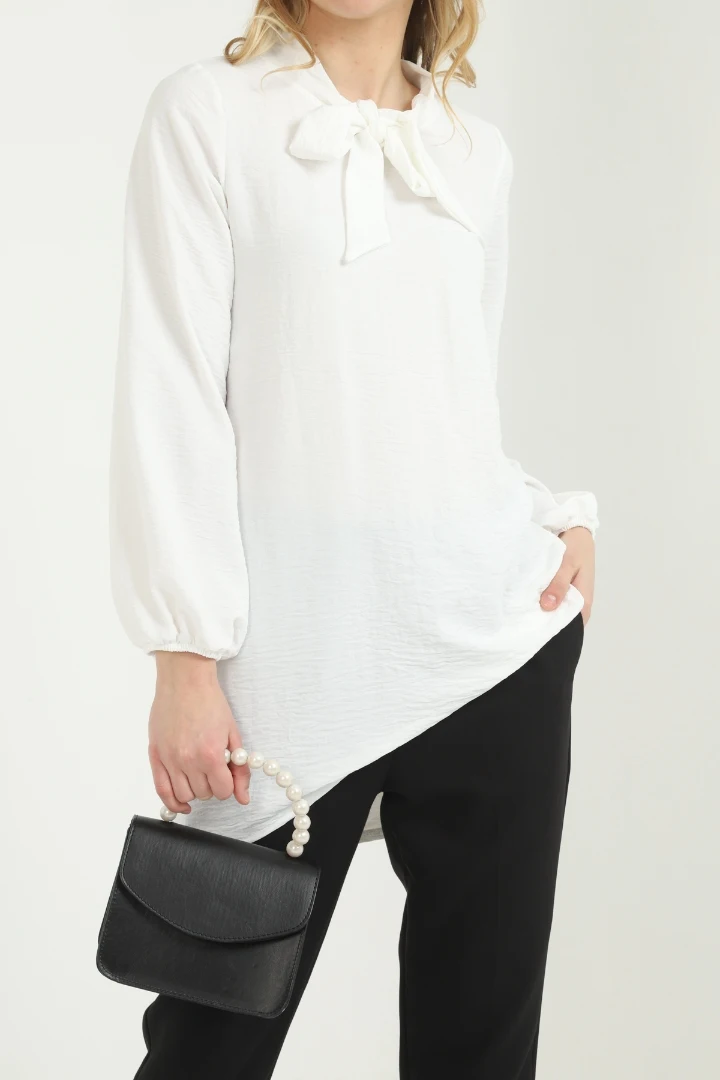 Raw white Colar Gusset Tunic new season modern cutout elegant long-sleeve women's top outerwear
Raw white Colar Gusset Tunic new season modern cutout elegant long-sleeve women's top outerwear