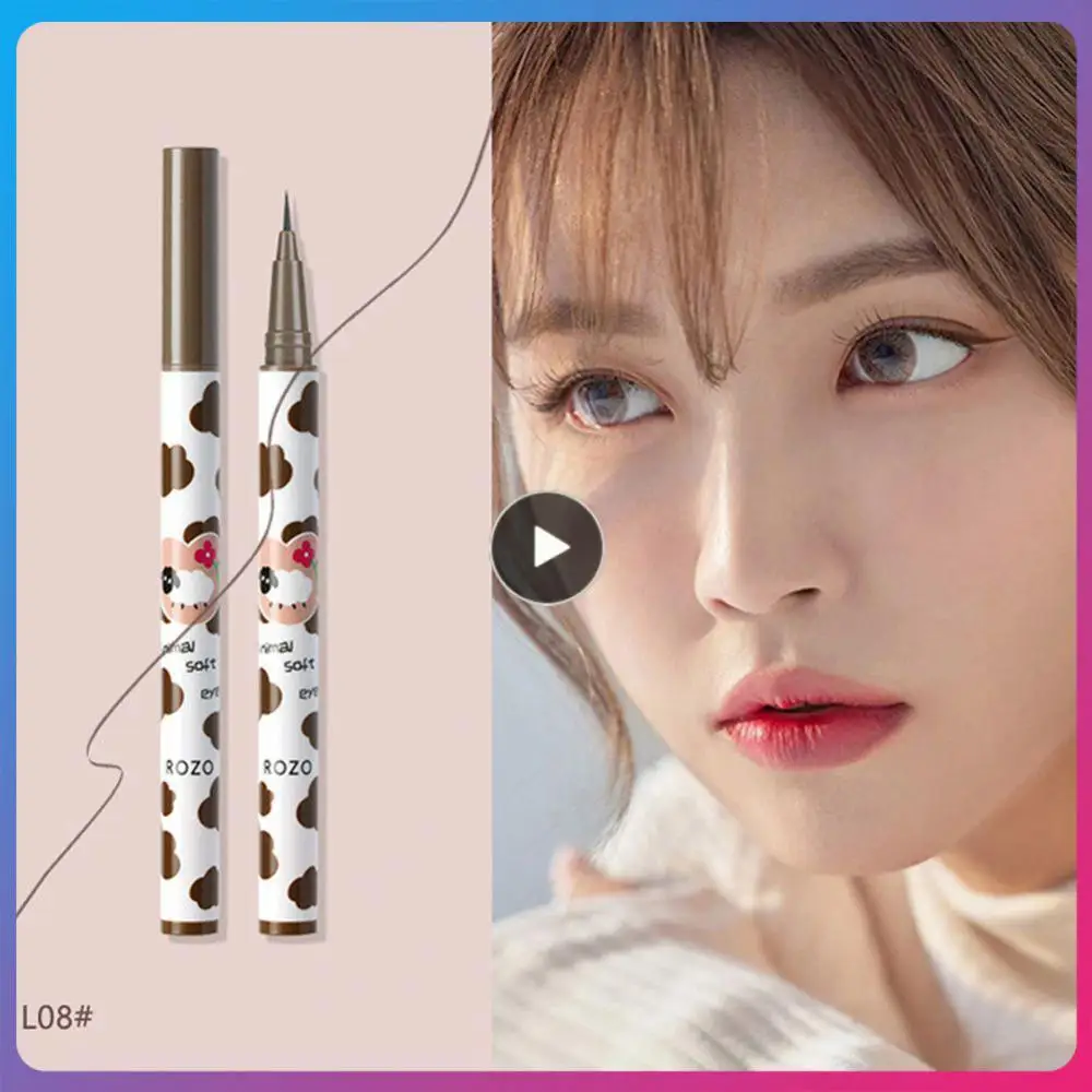 Colorful Eyeliner Quick Drying Ultra Fine Eyeliner Sweat Resistant Silkworm Liquid Pen Eyeliner Liquid Pen Eyes Makeup Tool New 
Colorful Eyeliner Quick Drying Ultra Fine Eyeliner Sweat Resistant Silkworm Liquid Pen Eyeliner Liquid Pen Eyes Makeup Tool New