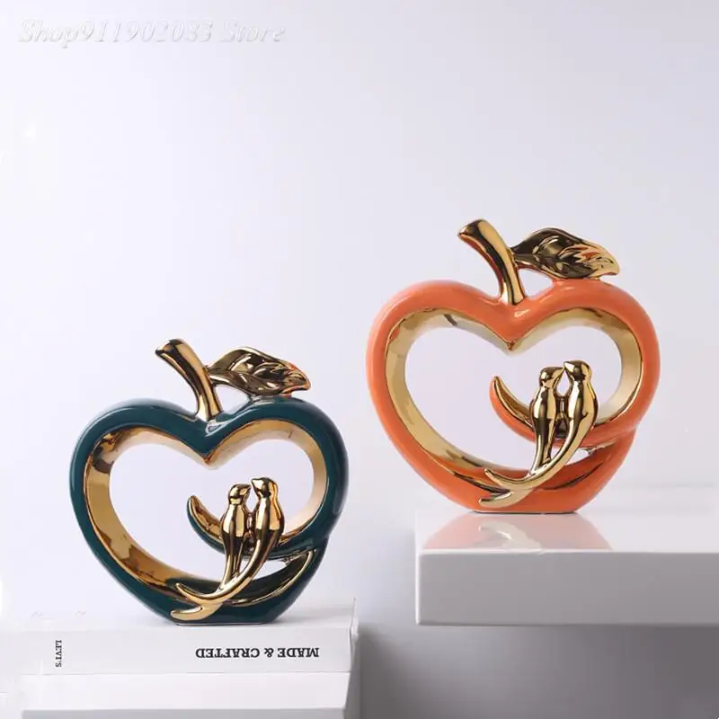 Ceramic Hollow Crafts Apple Golden Bird Simulation Animal Ceramic Handicraft Furnishings Home Decoration Accessories Figurines
Ceramic Hollow Crafts Apple Golden Bird Simulation Animal Ceramic Handicraft Furnishings Home Decoration Accessories Figurines