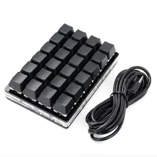 미니 USB 맞춤형 기계식 키보드, 게임용 키보드, Sayo 장치 단축키, 프로그래밍 가능 키패드 키 매크로, 2 키, 3 키, 4 키, 6 키, 9 키, 12 키, 16/24 키