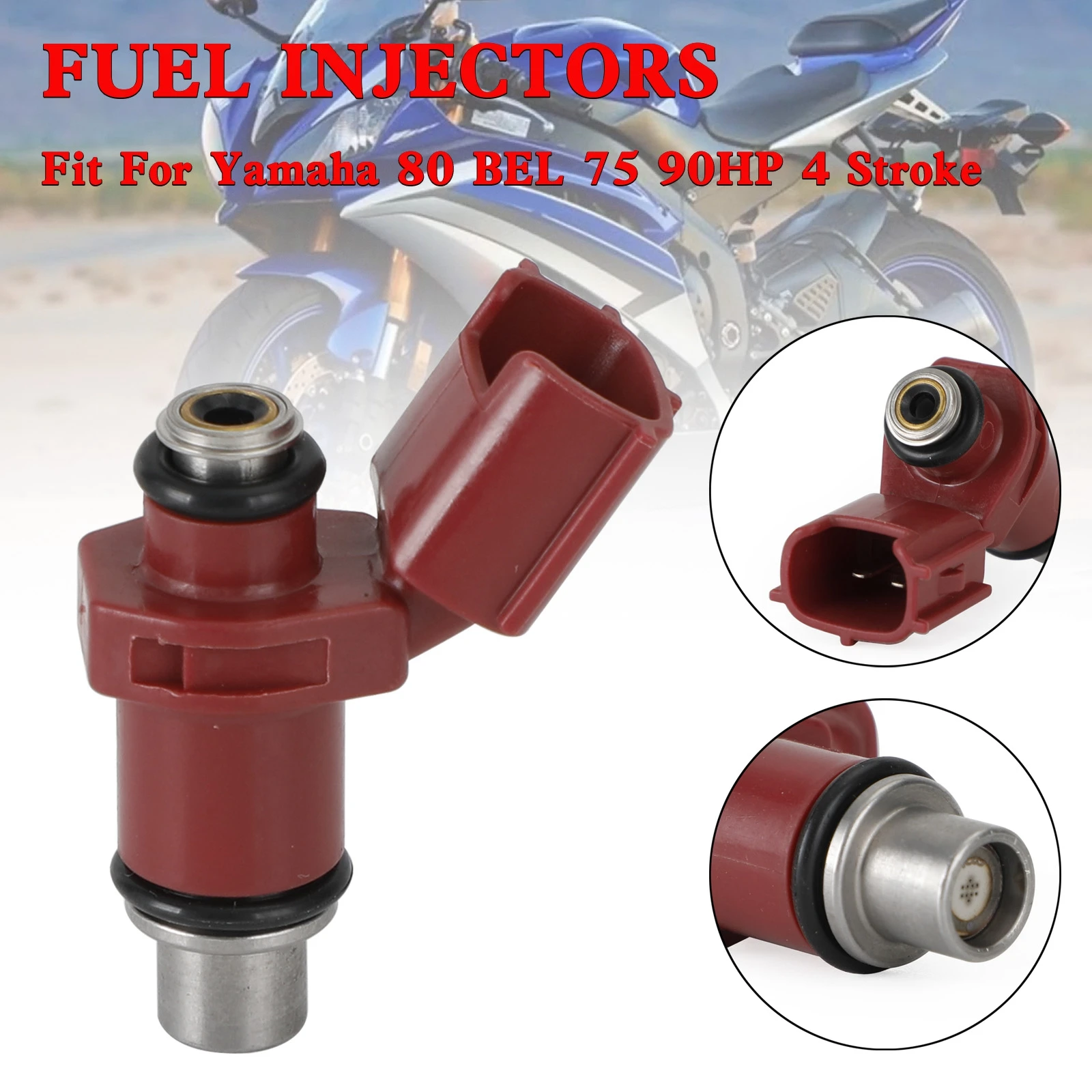 Areyourshop Fuel Injector 160CC 6D8-13761-00-00 for Yamaha Outboard 80BEL 75-90HP 4 Stroke Motor Accessories
Areyourshop Fuel Injector 160CC 6D8-13761-00-00 for Yamaha Outboard 80BEL 75-90HP 4 Stroke Motor Accessories