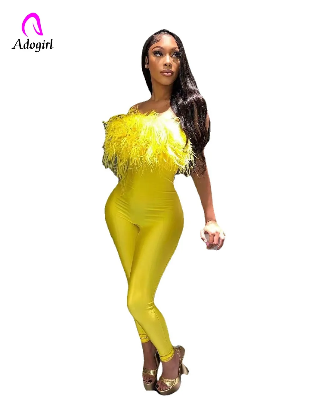 Fur Stitching Women Rompers Neon Solid Color Sleeveless Skinny Jumpsuits 2022 Summer Sexy Night Club Party One Piece Overalls
Fur Stitching Women Rompers Neon Solid Color Sleeveless Skinny Jumpsuits 2022 Summer Sexy Night Club Party One Piece Overalls