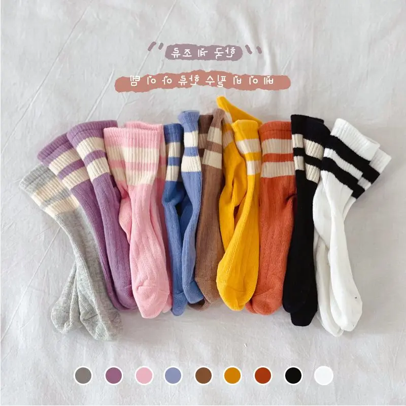 1Pair 1-11Years Striped Cotton Korean Style Boys Baby Girls Clothes Infant Toddler Kids Children Long Socks Spring Summer Fall
1Pair 1-11Years Striped Cotton Korean Style Boys Baby Girls Clothes Infant Toddler Kids Children Long Socks Spring Summer Fall