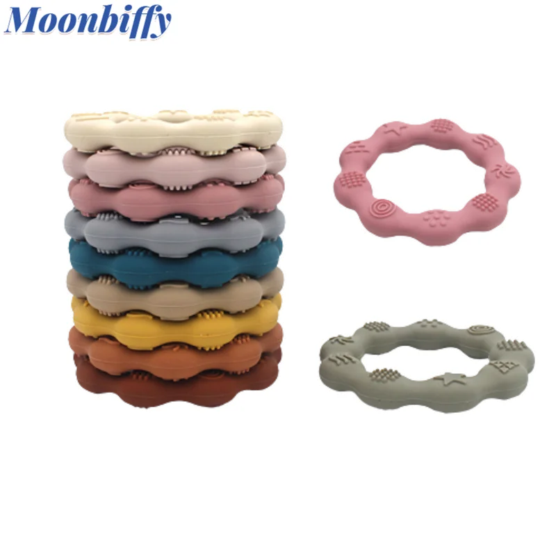 BPA Free Baby Silicone Teether Health Care Molar Toy Tactile Cognition Food Grade Silicone Baby Grip Teething Toys Shower Gifts
BPA Free Baby Silicone Teether Health Care Molar Toy Tactile Cognition Food Grade Silicone Baby Grip Teething Toys Shower Gifts