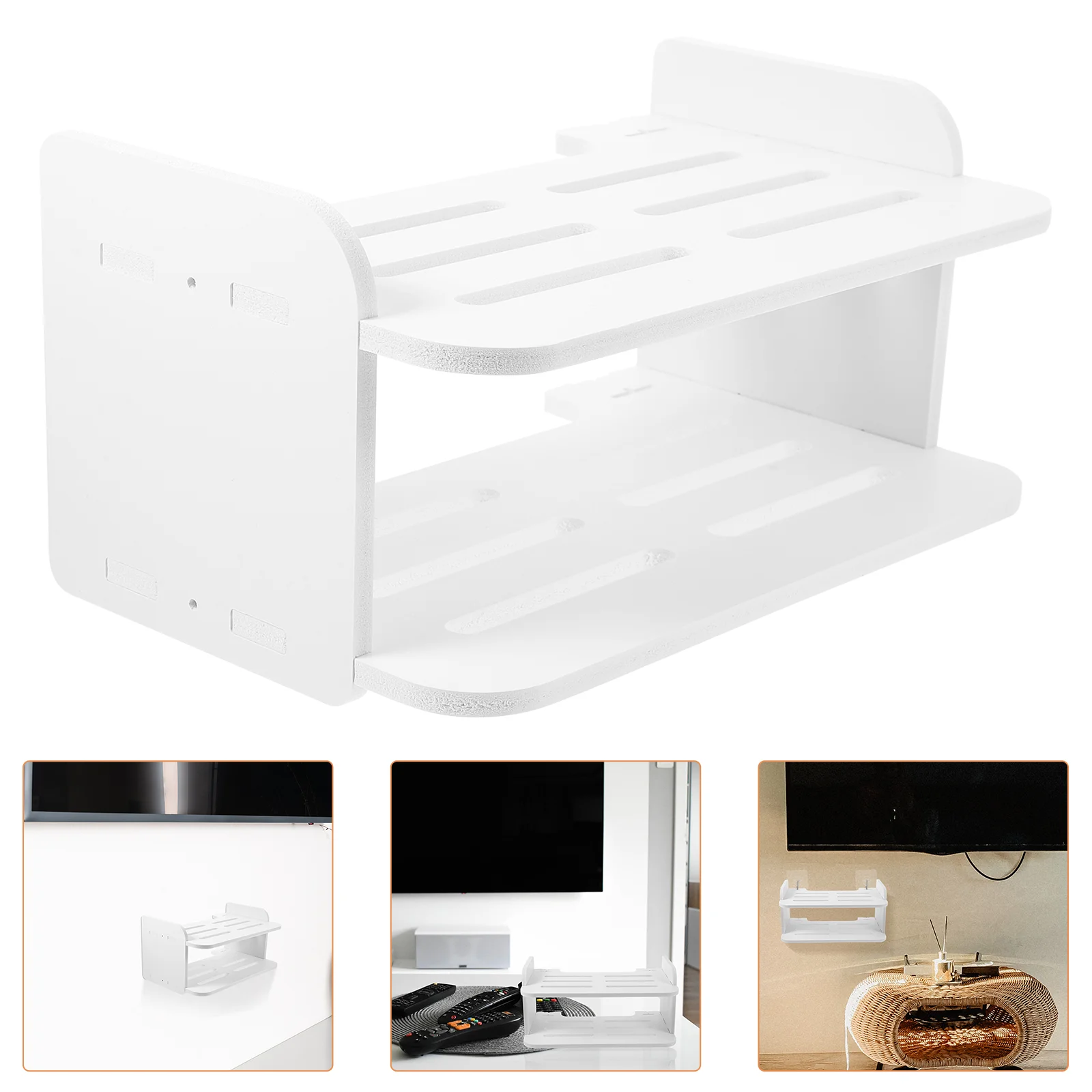 Router Bracket Wall Mounted Camera Holder Shelving No-drilling Shelf Shelves Storage DVD Brackets Cable Box
Router Bracket Wall Mounted Camera Holder Shelving No-drilling Shelf Shelves Storage DVD Brackets Cable Box