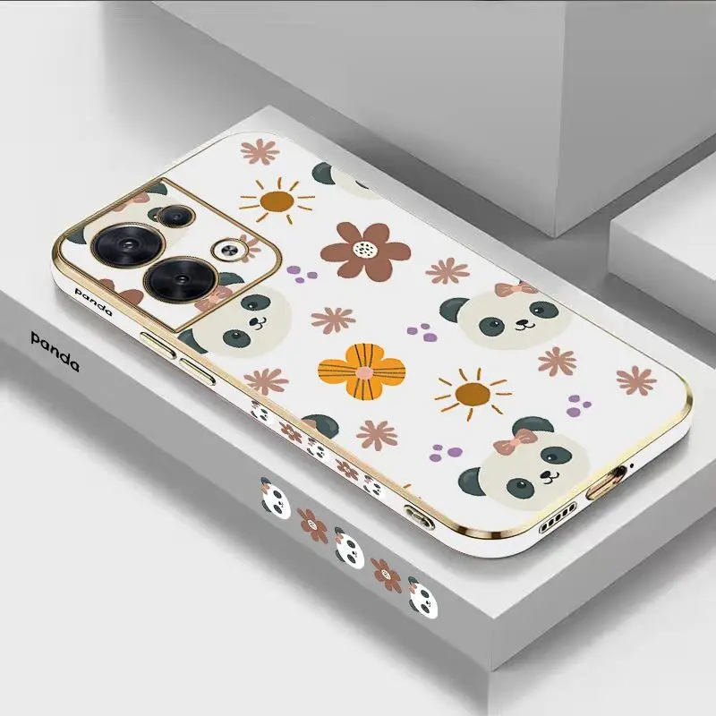 Panda Love Luxury Plating Phone Case For OPPO Reno 8 8T 8 Pro 7 7Z 6 5 F19 F9 F9 Pro Cover
Panda Love Luxury Plating Phone Case For OPPO Reno 8 8T 8 Pro 7 7Z 6 5 F19 F9 F9 Pro Cover