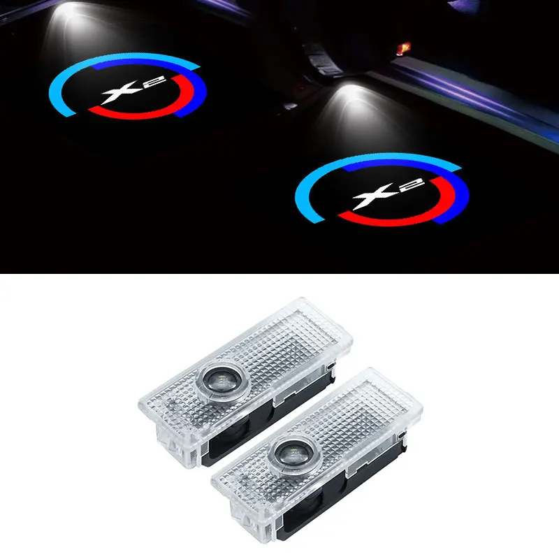 2Pcs/Set For BMW F39 X2 Logo Car Door Welcome Warning HD Ghost Light Car LED Laser Projector Lamp Auto External Accessories
2Pcs/Set For BMW F39 X2 Logo Car Door Welcome Warning HD Ghost Light Car LED Laser Projector Lamp Auto External Accessories