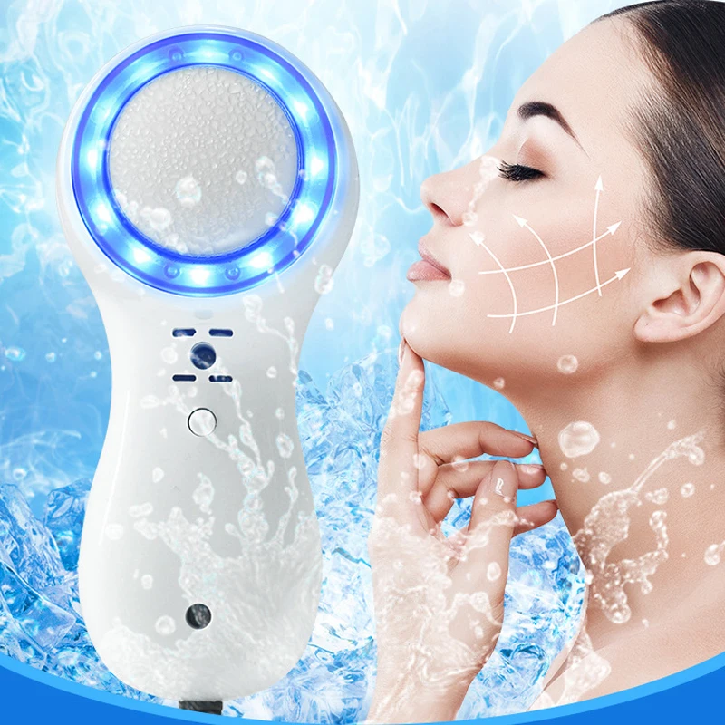 Cold Hammer Blue Light Facial Skin Lifting Tighten Ice Healing Beauty Machine Led Photon Rejuvenation Massager Shrink Pores SPA
Cold Hammer Blue Light Facial Skin Lifting Tighten Ice Healing Beauty Machine Led Photon Rejuvenation Massager Shrink Pores SPA