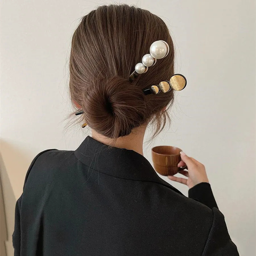 New Korean Retro Multicolor Transparent Resin Imitated-pearl Geometric Hairpin for Women Hair Accessories Bridal Styling Tool
New Korean Retro Multicolor Transparent Resin Imitated-pearl Geometric Hairpin for Women Hair Accessories Bridal Styling Tool