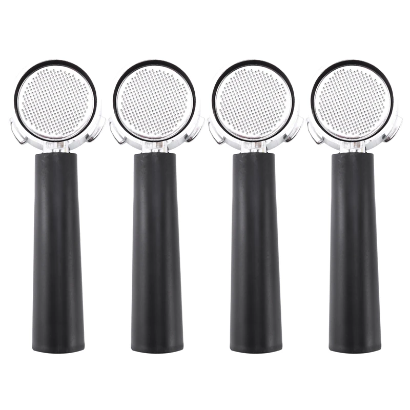 4X 51Mm Stainless Steel Bottomless Coffee Portafilter For Professional Coffee Maker Accessory
4X 51Mm Stainless Steel Bottomless Coffee Portafilter For Professional Coffee Maker Accessory